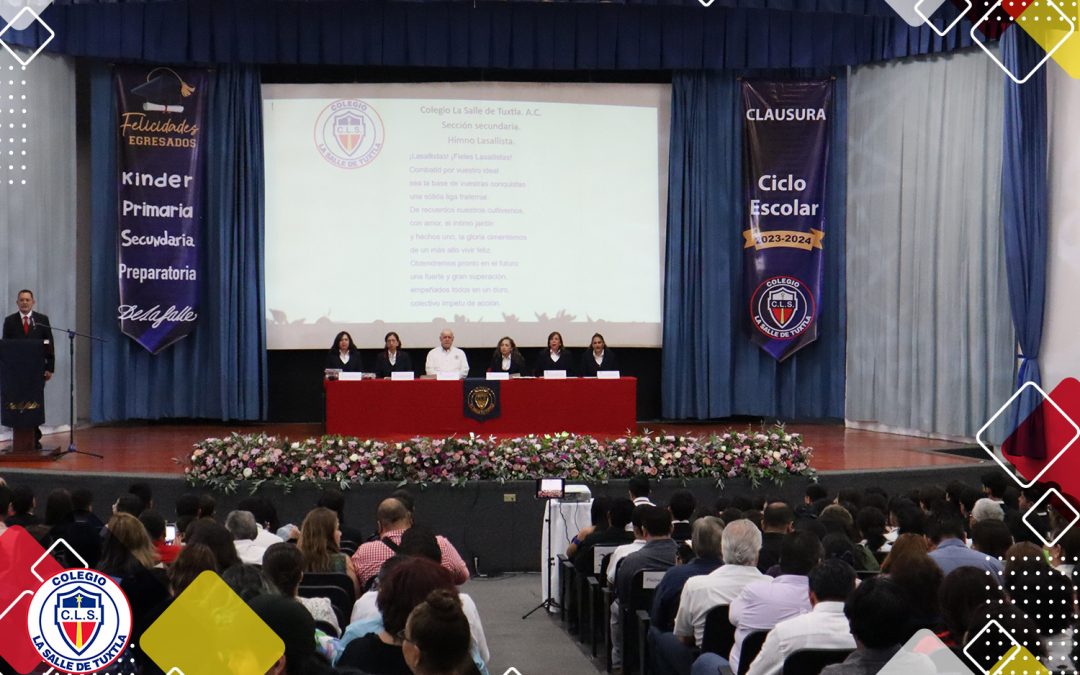 ¡CLAUSURANDO EL CICLO DE SECUNDARIA!