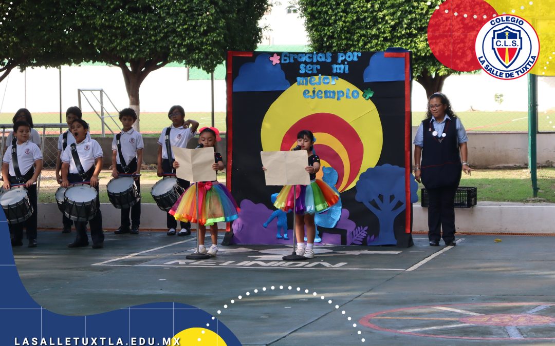 🇲🇽Labaro patrio y el talento lasallista💙