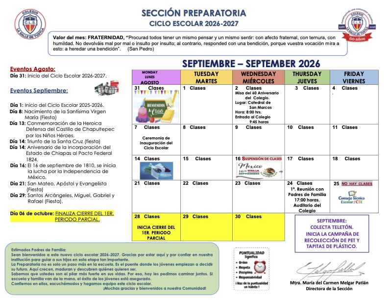 AGENDA SEP PREPA