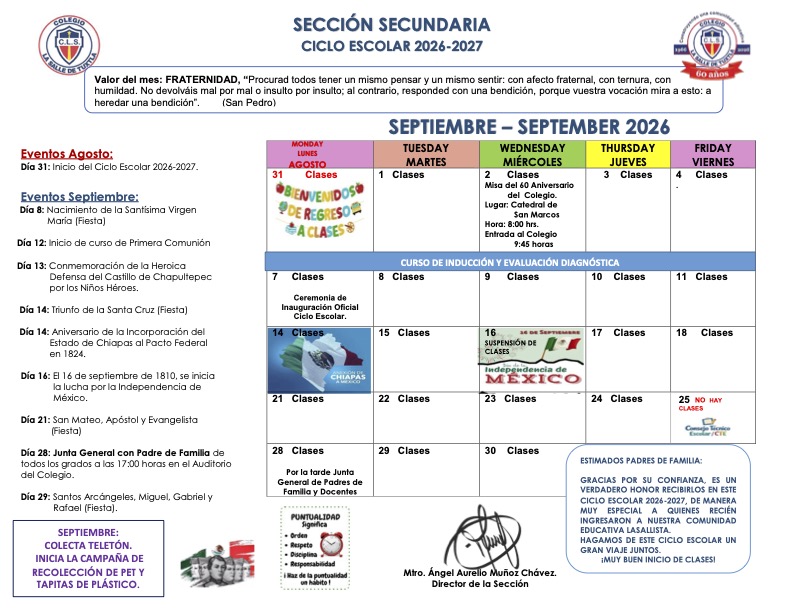 AGENDA SEP SEC