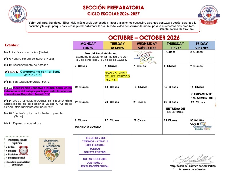 AGENDA OCT PREPA